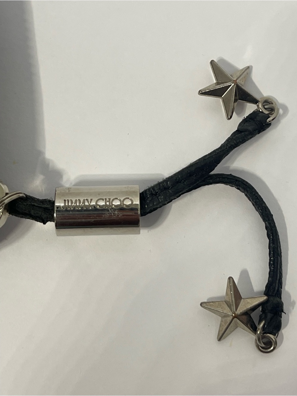 Jimmy Choo Black leather star studded zip around wallet - Picture 14 of 15